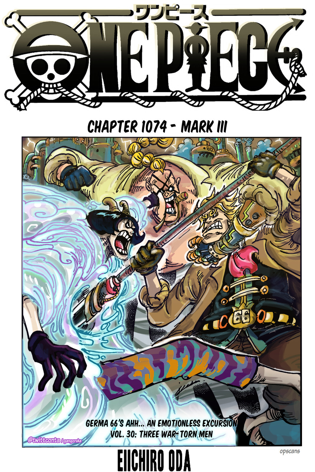 One Piece Digital Colored Chapter 1073 image 01